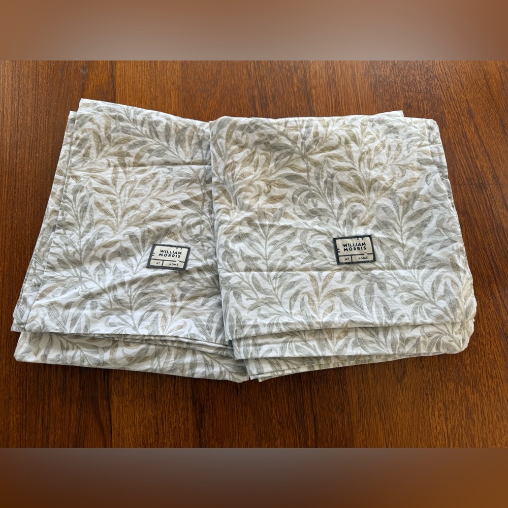 William Morris At Home California King Shams. Set of 2
